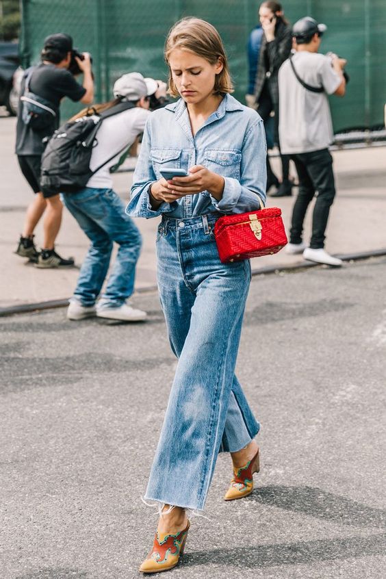 maneiras fashionistas de usar jeans